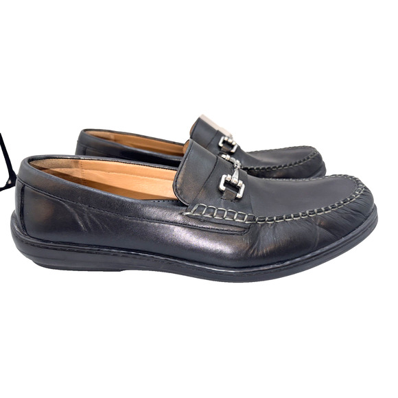Cole Haan Riverside Bit Driver Loafers Black Leather Size 11M - Picture 2 of 9